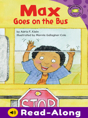 cover image of Max Goes on the Bus